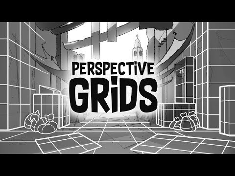 Видео: Рисование перспективы в Photoshop! Сетки и советы