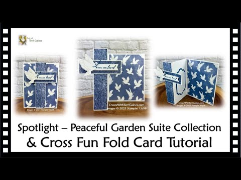 Видео: В центре внимания — коллекция «Peaceful Garden Suite» и руководство по созданию открытки Cross Fu...