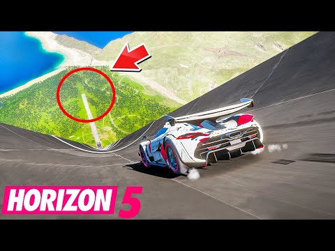 Видео: ПОСТРОИЛ САМЫЙ ВЫСОКИЙ СПУСК С НЕБА В FORZA HORIZON 5 ! ЭТО НЕРЕАЛЬНО !