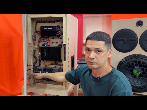 Видео: Активная колонка 2500вт