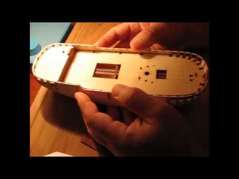 Видео: Бот "Святой Гавриил". Чистовая обшивка фальшборта.