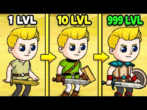 Видео: ЭВОЛЮЦИЯ СЛАБАКА ЧТОБЫ ИЗ ДРИЩА СДЕЛАТЬ ГЕРОЯ В ИГРЕ RAISING DUNGEONS!