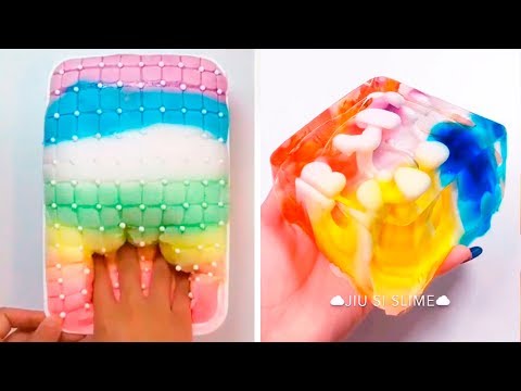 Видео: Расслабляющее Slime ASMR видео #72