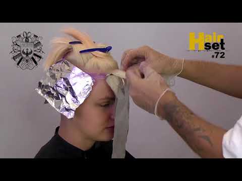 Видео: HAIR SET #72 креативное окрашивание