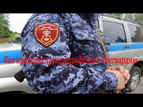Видео: Как проходит трудоустройство в Росгвардию