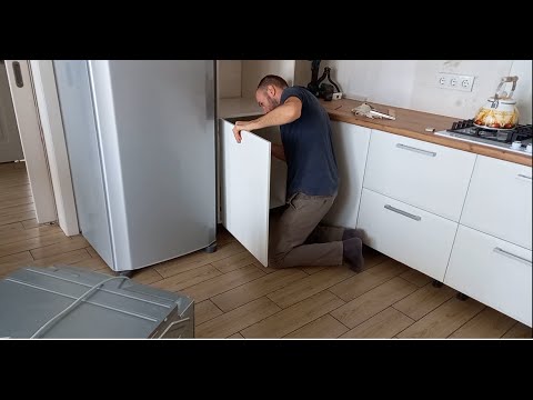 Видео: DIY. Build kitchen for 900$. Кухня для тёщи, по её рисункам. От А до Я .Смета 62т.р.