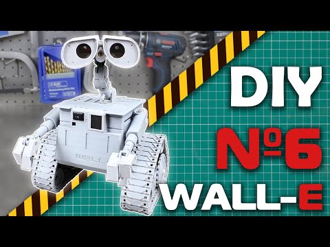 Видео: Собираем робота WALL-E на радиоуправлении (6 часть)