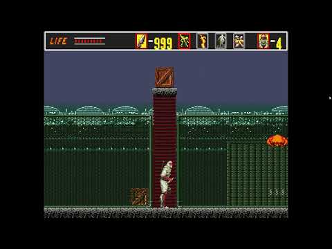Видео: Revenge of Shinobi (1-4 уровни)
