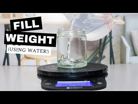 Видео: Как узнать вес наполнения любого сосуда водой (очень просто и легко!) | Советы по изготовлению св...
