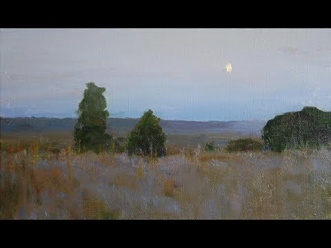 Видео: Airy landscapes of Denis Gorodnichy. Художник Денис Городничий