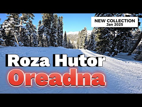 Видео: Спуск на одном дыхании: красная трасса "Ореада" на Роза Хутор.