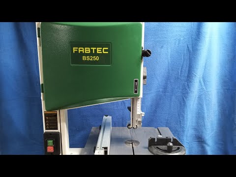 Видео: Пополнение в мастерской! Ленточнопильный станок от фирмы FABTEC bs250