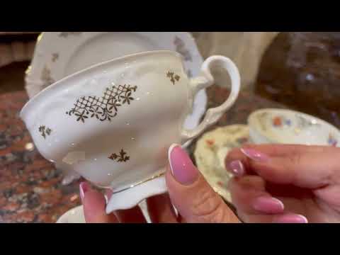 Видео: Фарфор Полонное , трио Германия , хрусталь Гусь хрустальный 21.10.2025год