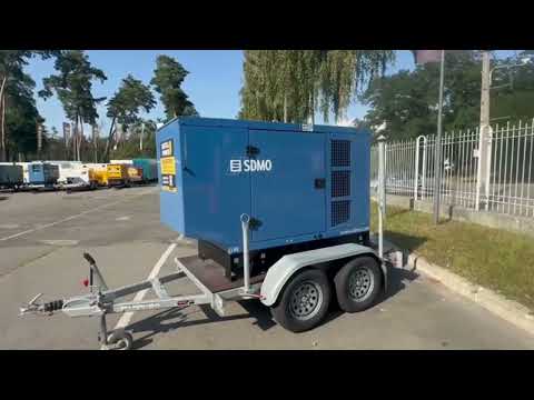 Видео: Дизельний генератор SDMO J88K