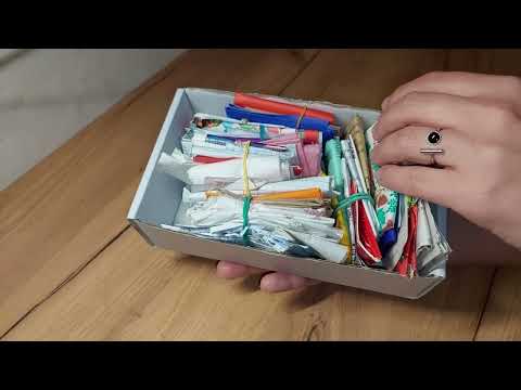 Видео: Звуки бумаги⭐️Приятный АСМР🌙asmrpaper