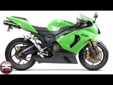 Видео: Kawasaki ZX6R. Мануал