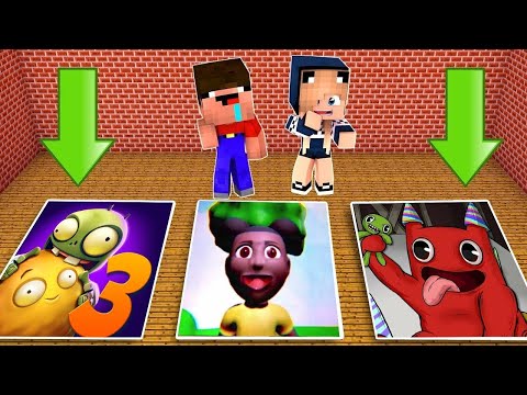 Видео: НУБ И ДЕВУШКА ПРО ПРОТИВ СТРАШНЫЕ ЯМЫ МОНСТРОВ В МАЙНКРАФТ! Растения против зомби 3 Аманда Бан Бан