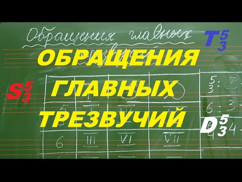 Видео: ГЛАВНЫЕ ТРЕЗВУЧИЯ ЛАДА С ОБРАЩЕНИЯМИ: запоминаем ГДЕ и КАК строить в тональности. СОЛЬФЕДЖИО ЭКЗАМЕН