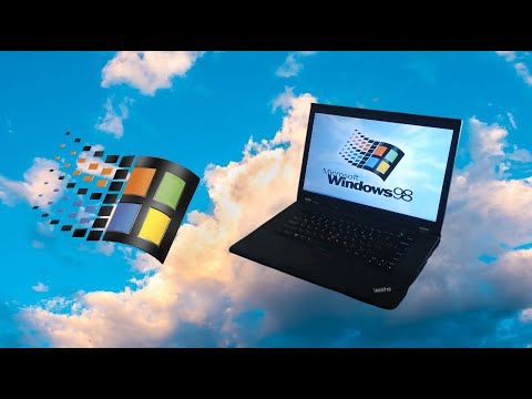 Видео: Установил Windows 98 на ноутбук 2013 года! 15 лет разницы!