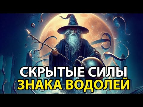 Видео: ВОДОЛЕЙ - 15 тайных способностей этого знака