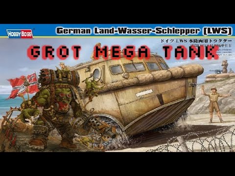 Видео: Grot Mega Tank из немецкой лодки вездехода