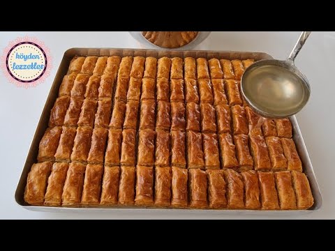 Видео: Мастерски приготовленная оригинальная турецкая пахлава. Шеф-повар научит вас лучшему.