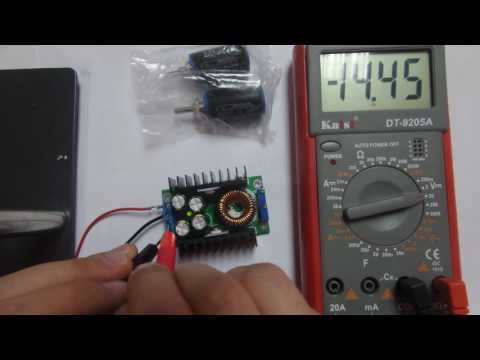 Видео: Регулятор напряжения и тока 1v-35v 10а dc-dc cv cc