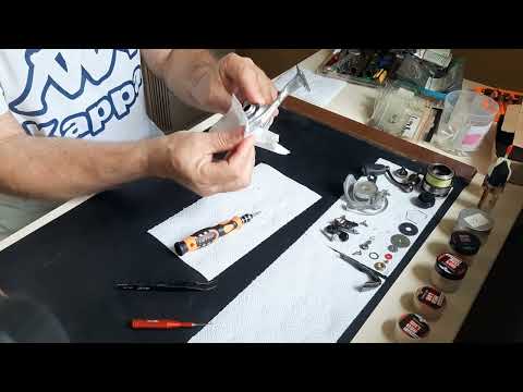 Видео: Daiwa 14 Exceler 1500 A. Ремонт и тюнинг. Часть 1.