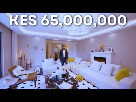 Видео: Внутри 65 000 000 кенийских шиллингов. Двухуровневые апартаменты с 6 спальнями в Килимани, Найроб...