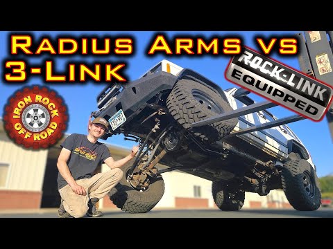 Видео: Что лучше? Rock-Link 3-Link против двухрадиусных рычагов
