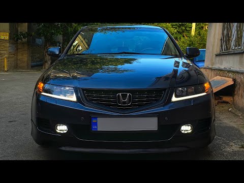 Видео: Тюнінгована оптика Akkon Led для Accord 7