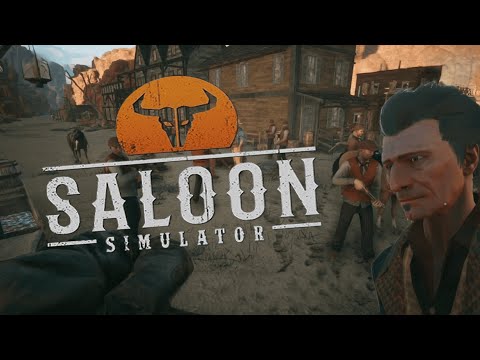 Видео: Остался без усов - Saloon simulator - часть 8