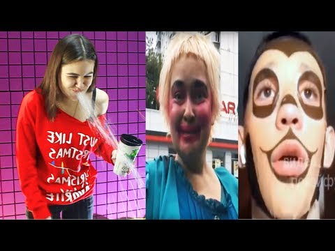 Видео: Самое смешное видео в мире. Попробуй не засмеяться с водой во рту челлендж ч. 97