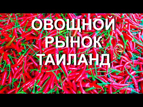 Видео: Рынок Бангкока Khlong Toei Market