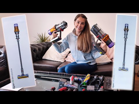 Видео: Обзор пылесосов Dyson V15 Detect Absolute и Dyson V12 Slim Absolute