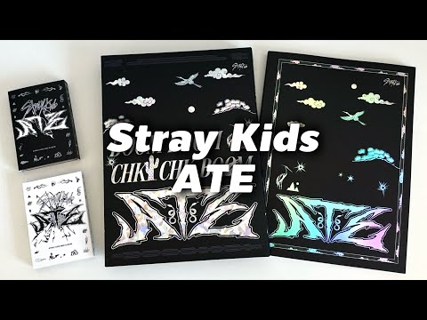 Видео: распаковка альбомов Stray Kids - Ate (limited, nemo platform ver.) jyp pob ч.2 🥠 kpop album unboxing