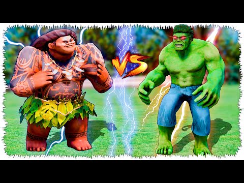 Видео: Мауи мен Халк қырлысты! Кім жеңеді?! (GTA V)