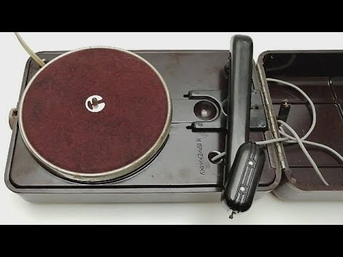 Видео: ГП-46 Граммофонная Приставка, СССР, 1954 год