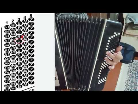 Видео: Баян үйрену. Сол клавиатурамен танысу. 3/2 сабақ