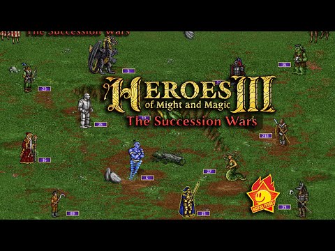 Видео: ☪Heroes II or III ??? Succession Wars ☪RU/EN☪3☪ Замок Волшебников / Wizards Castle