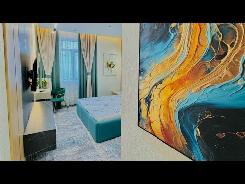 Видео: Шикарная 5 комнатная квартира в городе Душанбе на 14 этаже площадью 136 кв.м