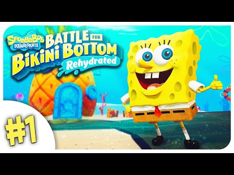 Видео: SpongeBob SquarePants Battle for Bikini Bottom Прохождение игры #1
