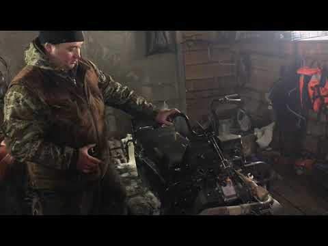 Видео: Буран с двигателем Лончин 30