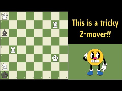 Видео: Белые играют и ставят мат в 2 хода.