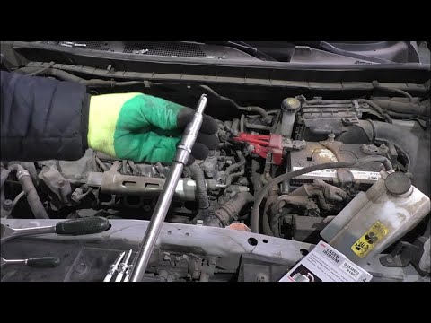Видео: Перебои в работе двигателя ошибки P0171 и P0300 на Nissan JUKE 1,6 Ниссан Жук 2011 года 2часть