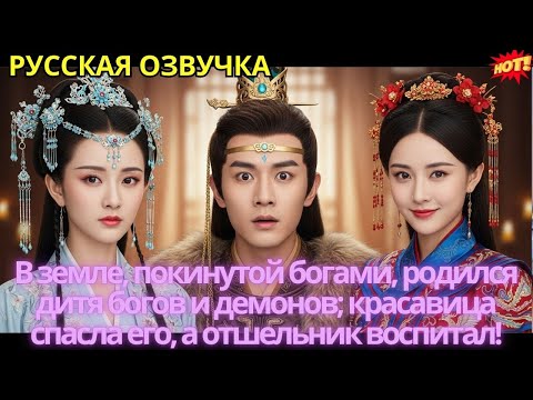 Видео: В земле, покинутой богами, родился дитя богов и демонов; красавица спасла его, а отшельник воспитал!
