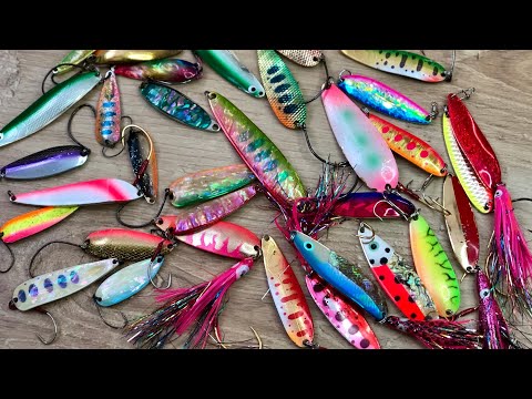 Видео: Лососевые блесны .Bite ,Forest, SHIMOTSUKE ,ITO, River Old .