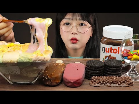 Видео: АСМР ЕДА Зефир и Сладкие десерты | S'MORES DIP & SWEET DESSERTS MUKBANG