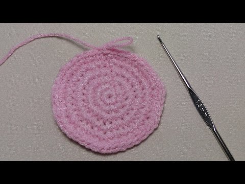 Видео: Урок вязания крючком КРУГА. Крючок для начинающих.Lesson crochet circle.