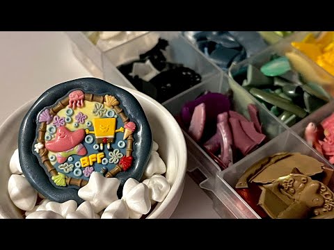Видео: Герметичный воск Губки Боба, сделанный из остатков воска!